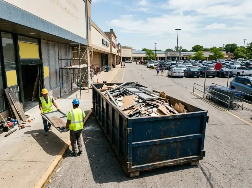 retail-store-renovation-debris-003 — frequently asked questions, Roll-off Dumpster Rentals in Hartford, WI